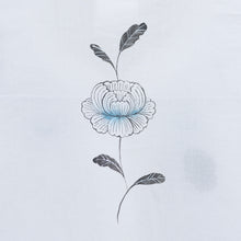 Charger l'image dans la galerie, ソフトワッシャー・ロングブラウス<手描き>更紗牡丹