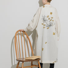 Charger l'image dans la galerie, ソフトワッシャー・ロングブラウス<手描き>乱菊