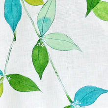 Charger l'image dans la galerie, ゆったりカフタンワンピース・手描き・楠木(くすのき)柄