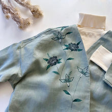 Charger l'image dans la galerie, ショートジャケット<手描き>更紗牡丹