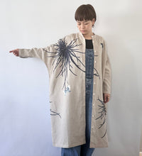 Charger l'image dans la galerie, スタンドカラーシャツドレス 乱菊と蝶