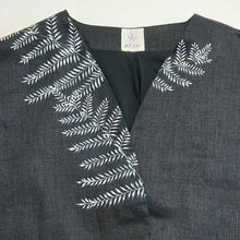 Charger l'image dans la galerie, ショートジャケット<手描き>羊歯(シダ)