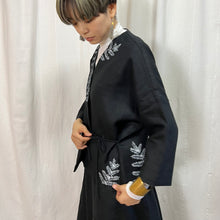 Charger l'image dans la galerie, ショートジャケット<手描き>羊歯(シダ)