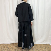 Charger l'image dans la galerie, ショートジャケット<手描き>羊歯(シダ)
