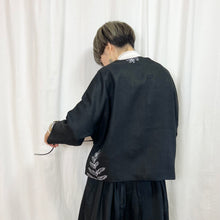 Charger l'image dans la galerie, ショートジャケット<手描き>羊歯(シダ)