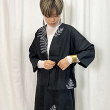 Charger l'image dans la galerie, ショートジャケット<手描き>羊歯(シダ)