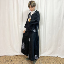 Charger l'image dans la galerie, ショートジャケット<手描き>羊歯(シダ)