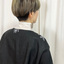 Charger l'image dans la galerie, ショートジャケット<手描き>羊歯(シダ)