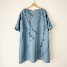 Charger l&#39;image dans la galerie, 青い鳳凰のワンピース
